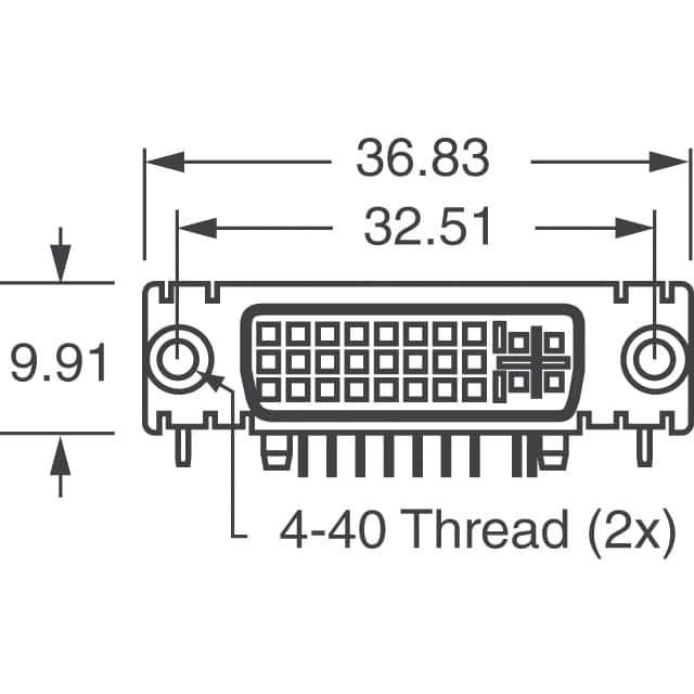 743209014 Molex  Conjuntos de conectores USB DVI HDMI